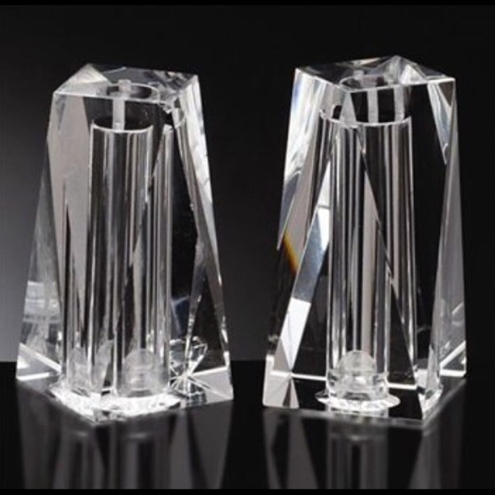 Set of 2 OLEG CASSINI salt & pepper shakers